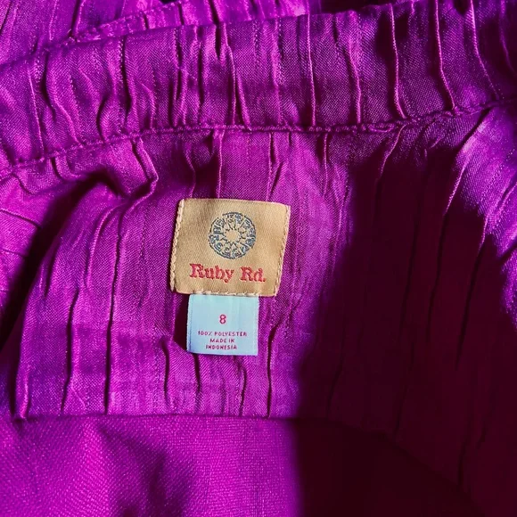 Ruby Rd. Fuchsia Jacket - Picture 5 of 8